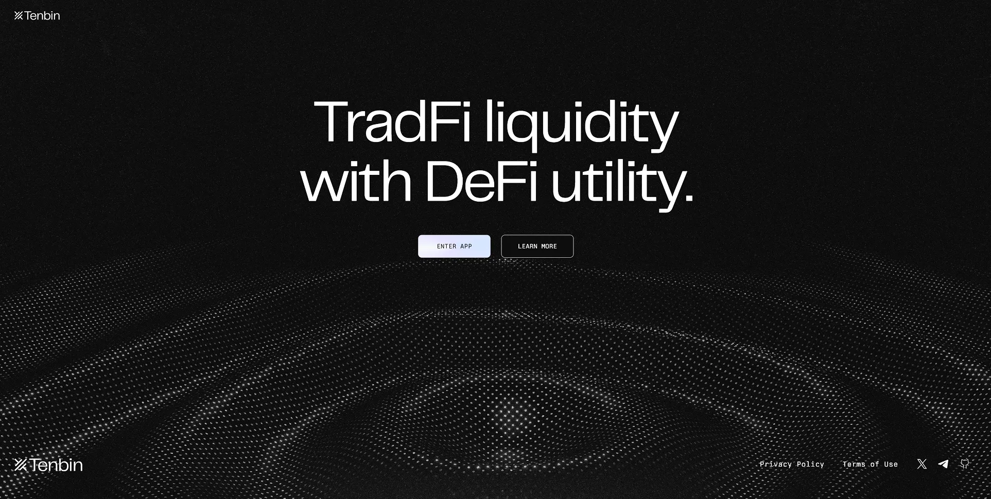 Tenbin closing call to action for TradFi liquidity with DeFi utility